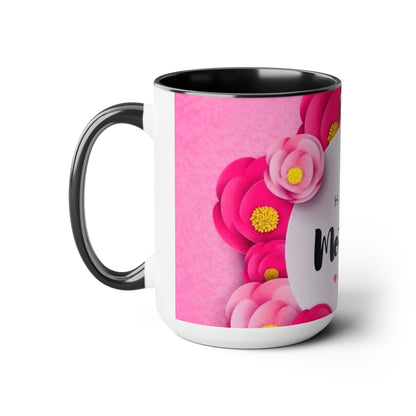 Happy Mother’s days Two-Tone Coffee Mugs, 15oz