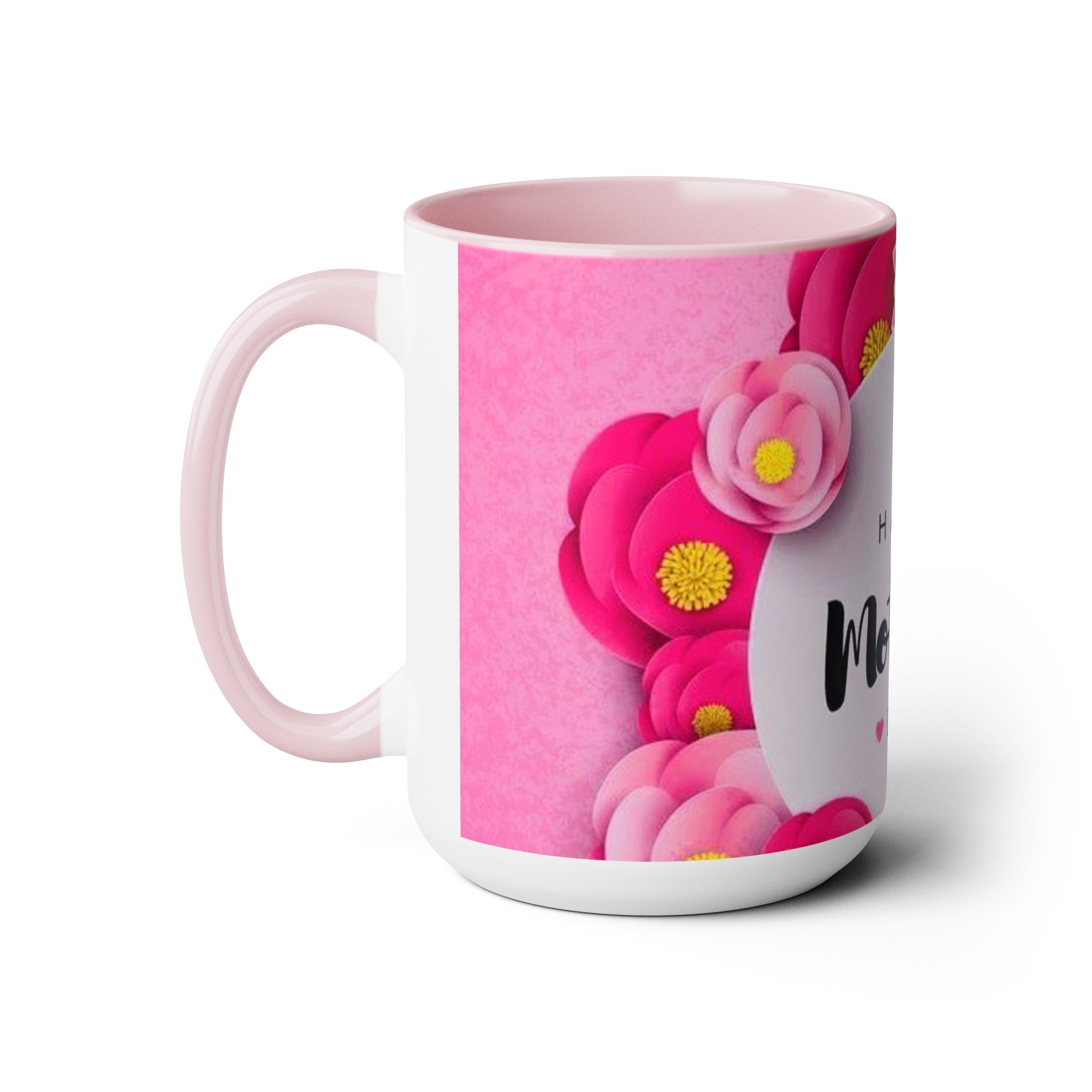 Happy Mother’s days Two-Tone Coffee Mugs, 15oz