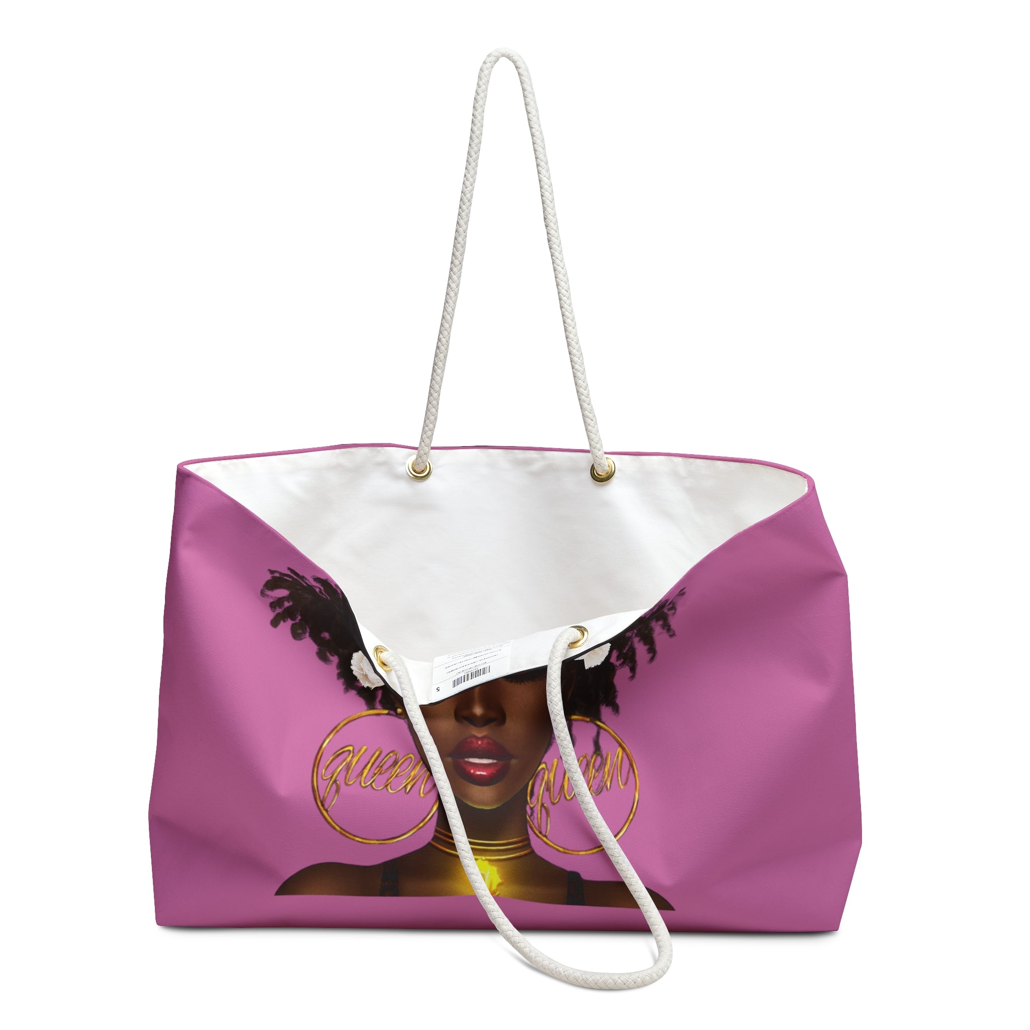 Weekender Pink African  Bag