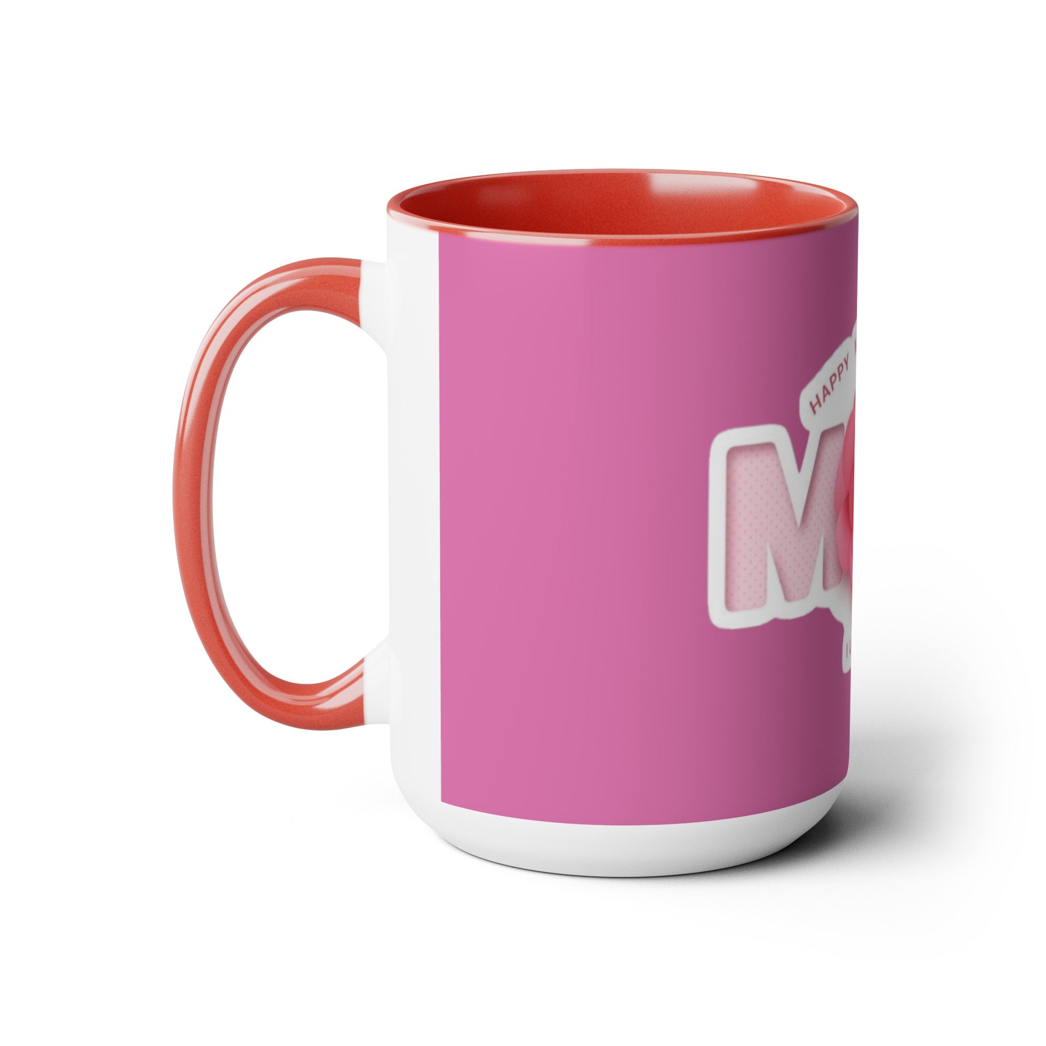 Mother’s Day Two-Tone Coffee Mugs, 15oz