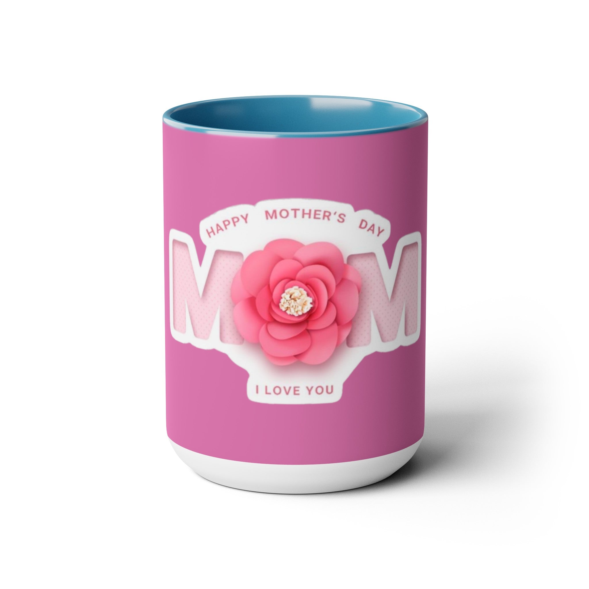 Mother’s Day Two-Tone Coffee Mugs, 15oz