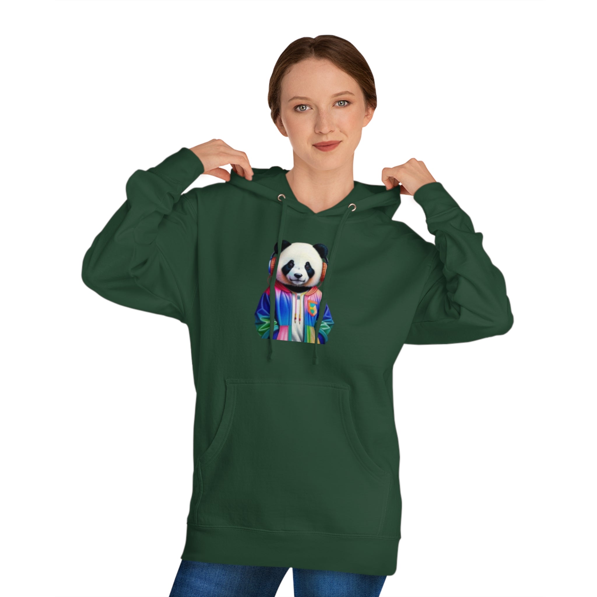 Panda Unisex Hooded Sweatshirt