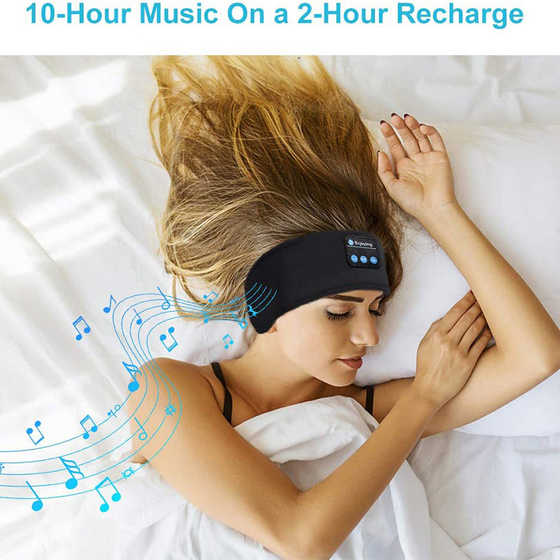 Wireless Bluetooth Sleeping Headphones.Headband Comfortable Music earphones Eye Mask.