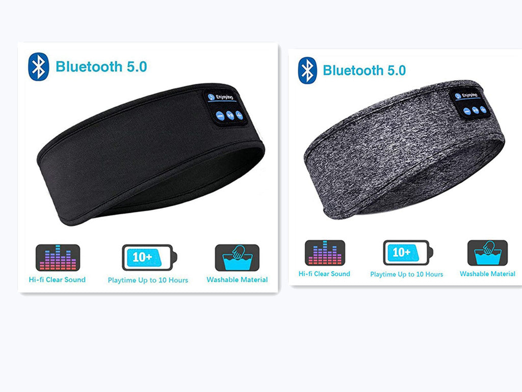 Wireless Bluetooth Sleeping Headphones.Headband Comfortable Music earphones Eye Mask.