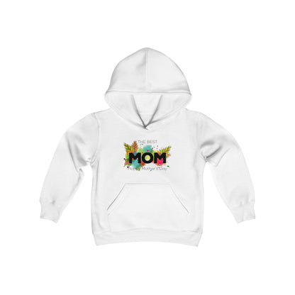 Best Mom Youth Heavy Blend Hooded Sweatshirt