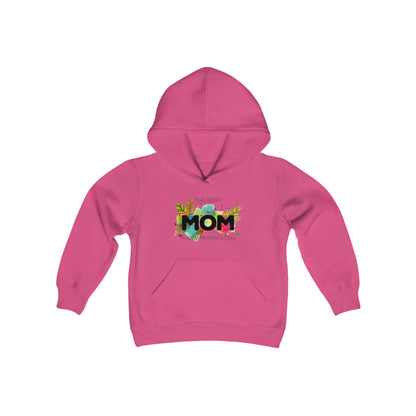 Best Mom Youth Heavy Blend Hooded Sweatshirt