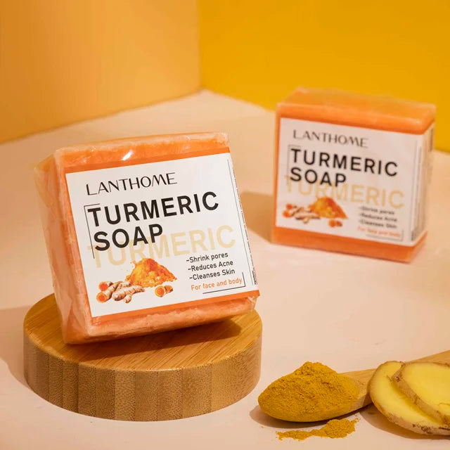 Turmeric Soap Face Cleansing Anti Acne
