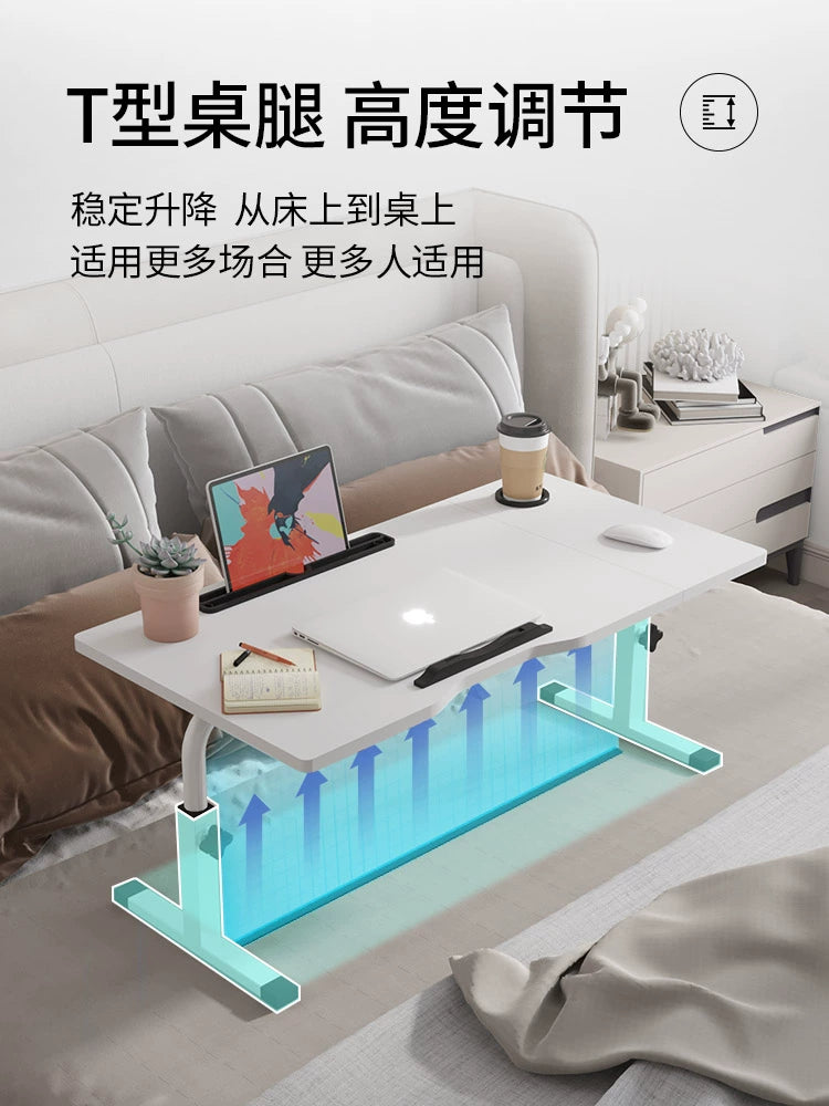 Bed Foldable Adjustable Learning Small Computer Desk For Home Bay Window Table Bean Bag Dormitory Students Desk Heightened